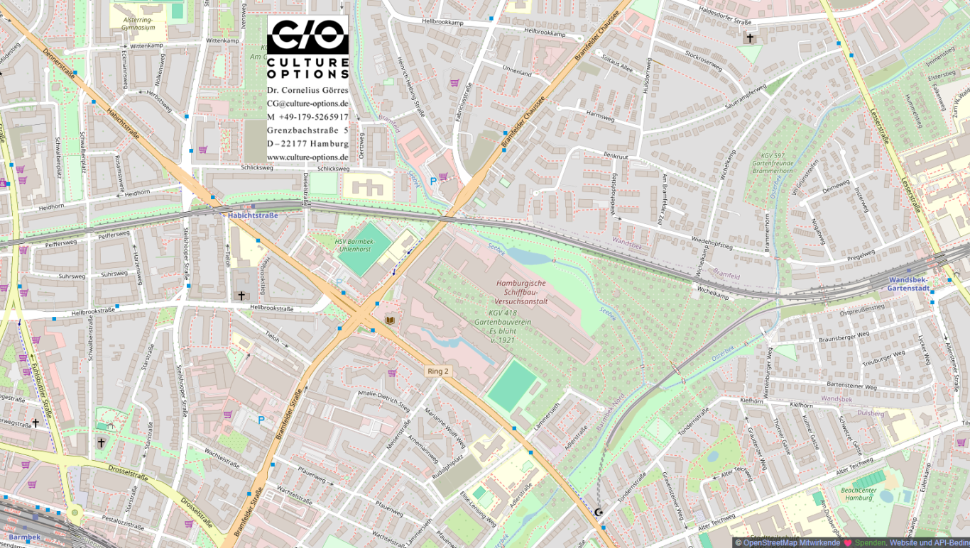 Culture Options : Open Street Map